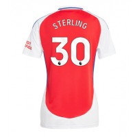 Dres Arsenal Raheem Sterling #30 Domáci pre Ženy 2024-25 Krátky Rukáv